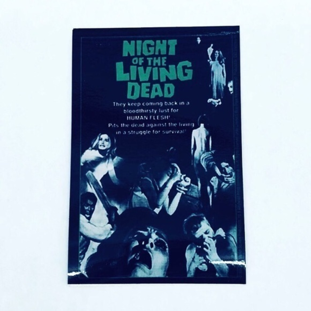 Night of the living dead‎ sticker
